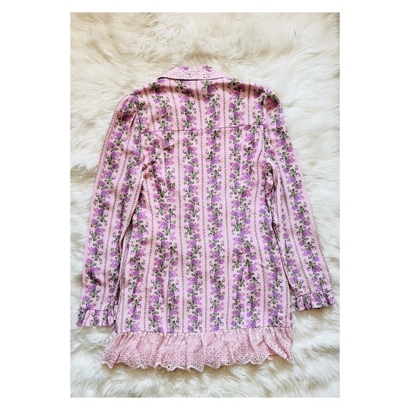 New! LOVESHACKFANCY Moonstone Mini Blazer Dress in Blushing Pink - Picture 12 of 16